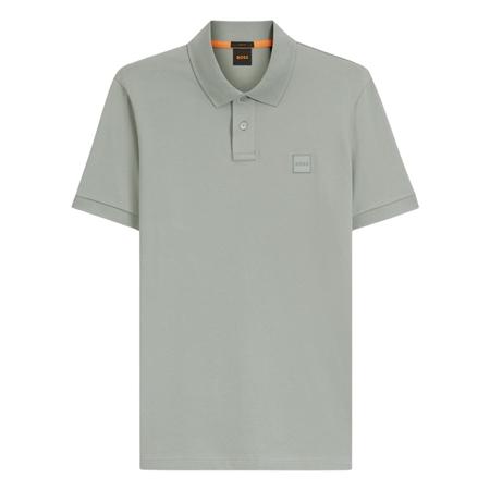 Boss Passenger Patch Logo Polo Shirt - Green - L