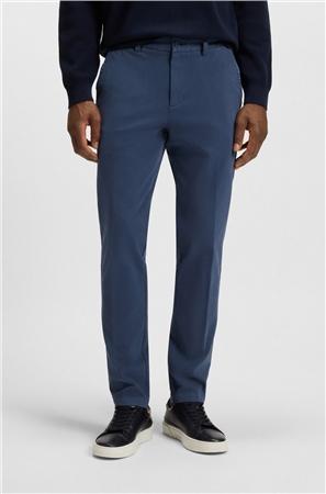 Boss H-Kaiton Stretch Cotton Chinos - Blue - 36/32