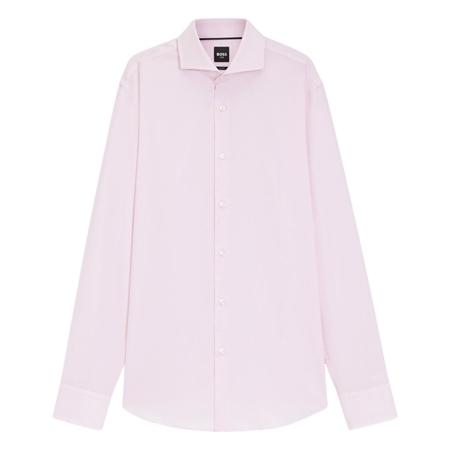 Boss H-Hank Slim-fit Wrinkle Rresistant Oxford Shirt - Pink - L