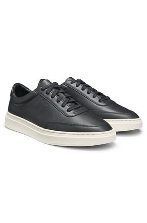 Boss Kieran Tenn Buox Leather Trainers - Black - 45