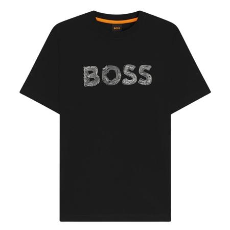 Boss Frozen Logo T-shirt - Black - M