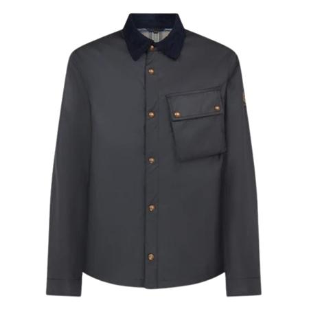 Belstaff Ground Waxed Jacket - Dark Navy - S