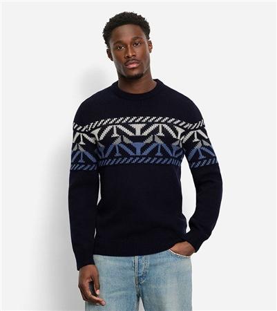 Olymp Feryle Knit Jumper - Navy - L