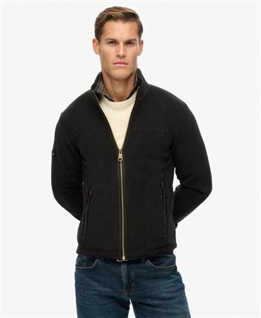 Superdry Estate Full Zip Fleece - Black - L