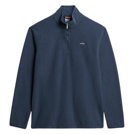 Superdry Polar Fleece Half Zip - Navy - XL