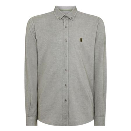 Remus Uomo Parker Tapered Fit Cotton Shirt - Green - M