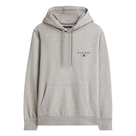 Tommy Hilfiger Brand Love Small Flag Logo Hoodie - Grey - XS