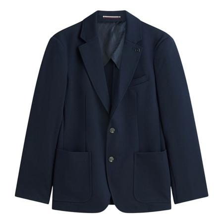 Tommy Hilfiger Punto Smart Casual Regular Fit Blazer - Navy - 40
