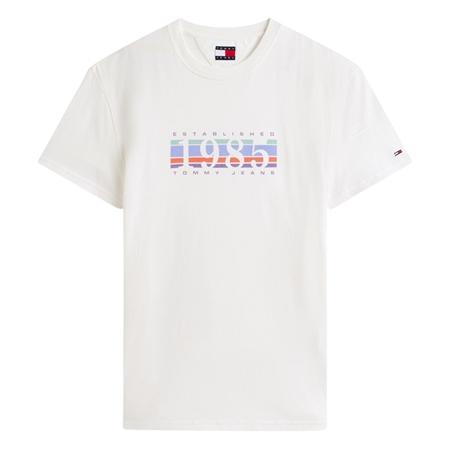 Tommy Jeans 1985 DNA Graphic T-Shirt - Beige - M