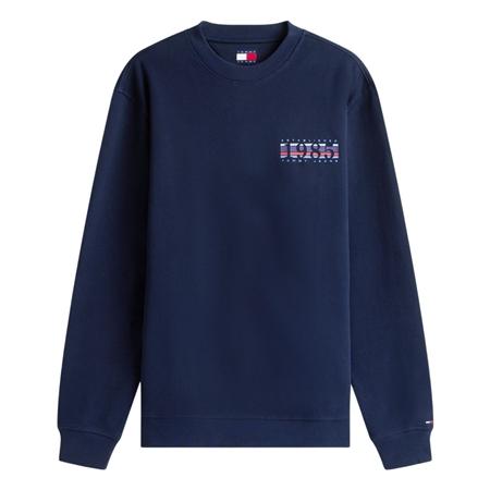 Tommy Jeans 1985 DNA Crew Neck Sweatshirt - Navy - L