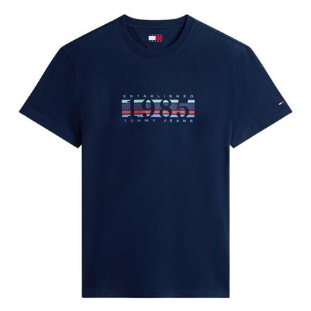Tommy Jeans 1985 DNA Graphic T-Shirt - Navy - L