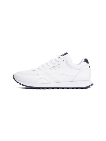 Tommy Hilfiger New Runner Eva Leather Trainers - White - 41