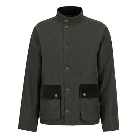 Barbour Cordhill Wax Jacket - Green - XL
