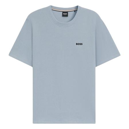 Boss Waffle Tee - Blue - M