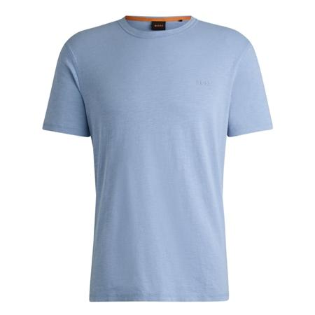 Boss Tegood Slub-cotton T-shirt - Blue - S