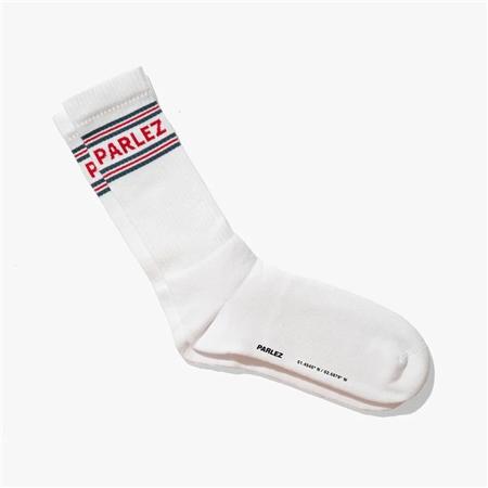 Parlez Onere Sports Socks - White - One
