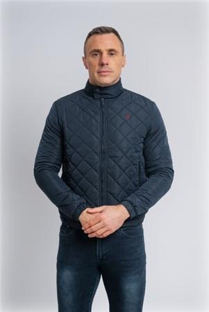 Xv Kings Barbarians Quilted Jacket - Deep Ocean Navy - S