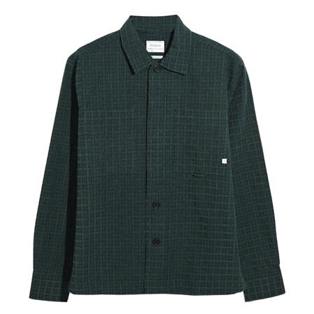 Farah Photie Check Overshirt - Green - L