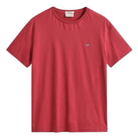 Gant Regular Shield T-Shirt - Red - M
