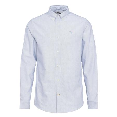 Barbour Striped Oxtown Tailored Shirt - Navy - M
