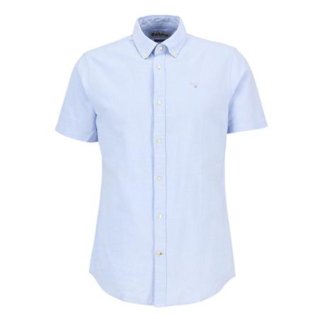 Barbour Oxtown Oxford Ss Tailored Shirt - Blue - L