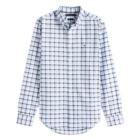 Tommy Hilfiger Heritage Oxford Checked Shirt - Blue - M