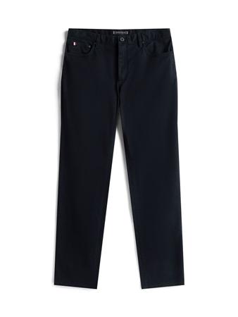 Tommy Hilfiger Denton Five-Pocket Stretch Essential Trousers - Navy - 34/30