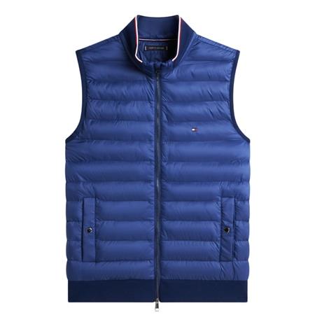Tommy Hilfiger Mix Media Essential Gilet - Navy - L