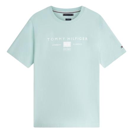 Tommy Hilfiger Brand Love Mono Logo T-shirt - Green - M