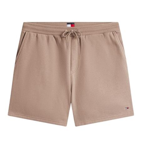 Tommy Jeans Small Flag Beach Shorts - Beige - M