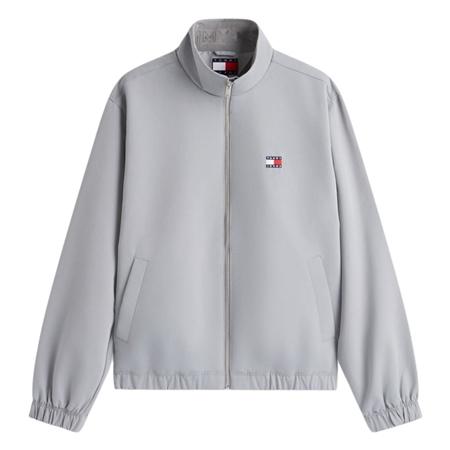 Tommy Jeans Essential Water Repellent Zip-Thru Jacket - Grey - L