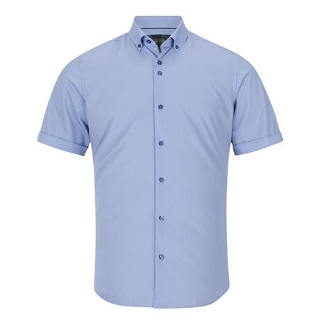 6th Sense Short Sleeve Printed Shirt Per 24 - Blue - L