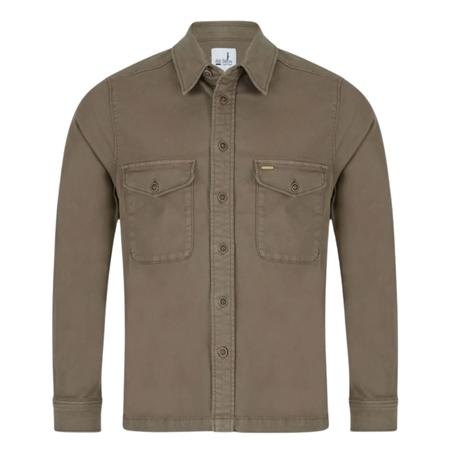 6th Sense Overshirt - Dark Khaki - M