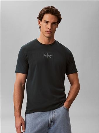 Calvin Klein Jeans 30s Micro Monologo T-shirt - Navy - M