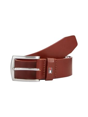 Tommy Hilfiger Leather Belt N Denton 3.5 - Tan - 100