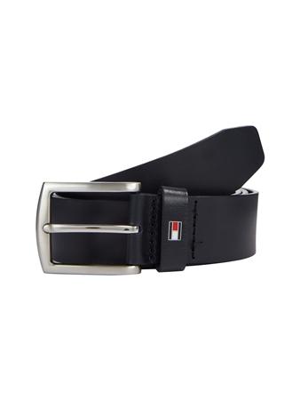 Tommy Hilfiger Leather Belt Denton 3.5 - Navy - 105