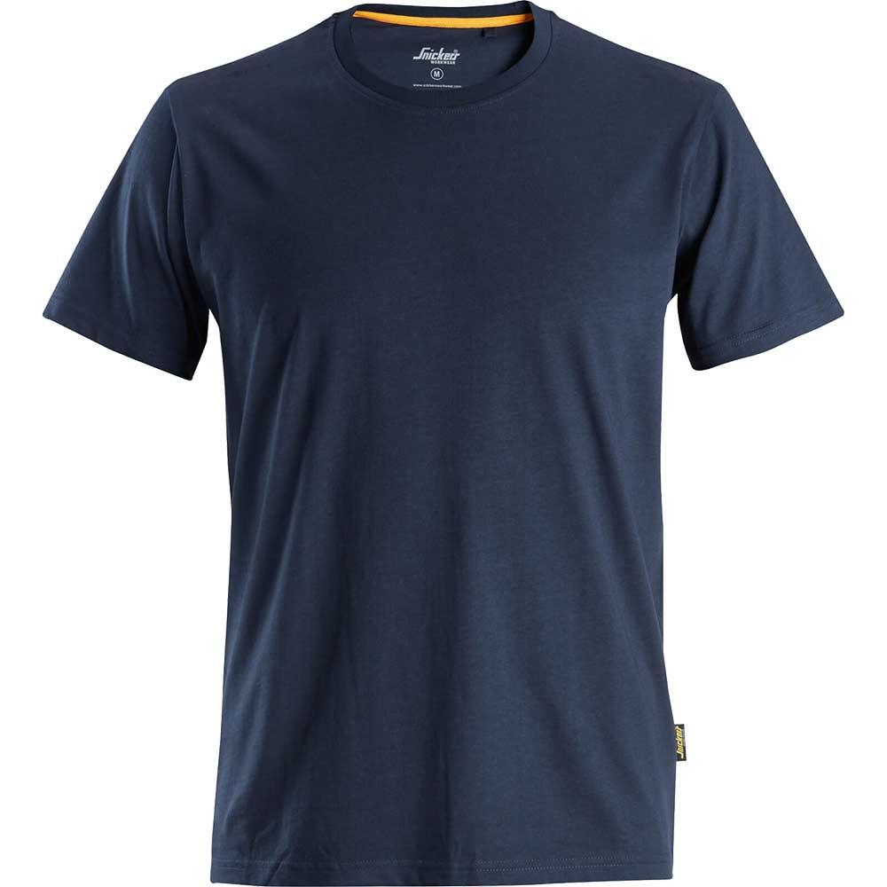 Snickers 2526 Mens Allround Work Organic Cotton T Shirt Navy 3XL