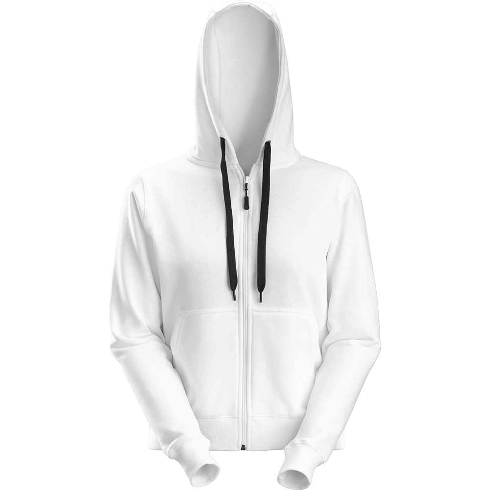 Snickers Ladies Zip Hoodie White L