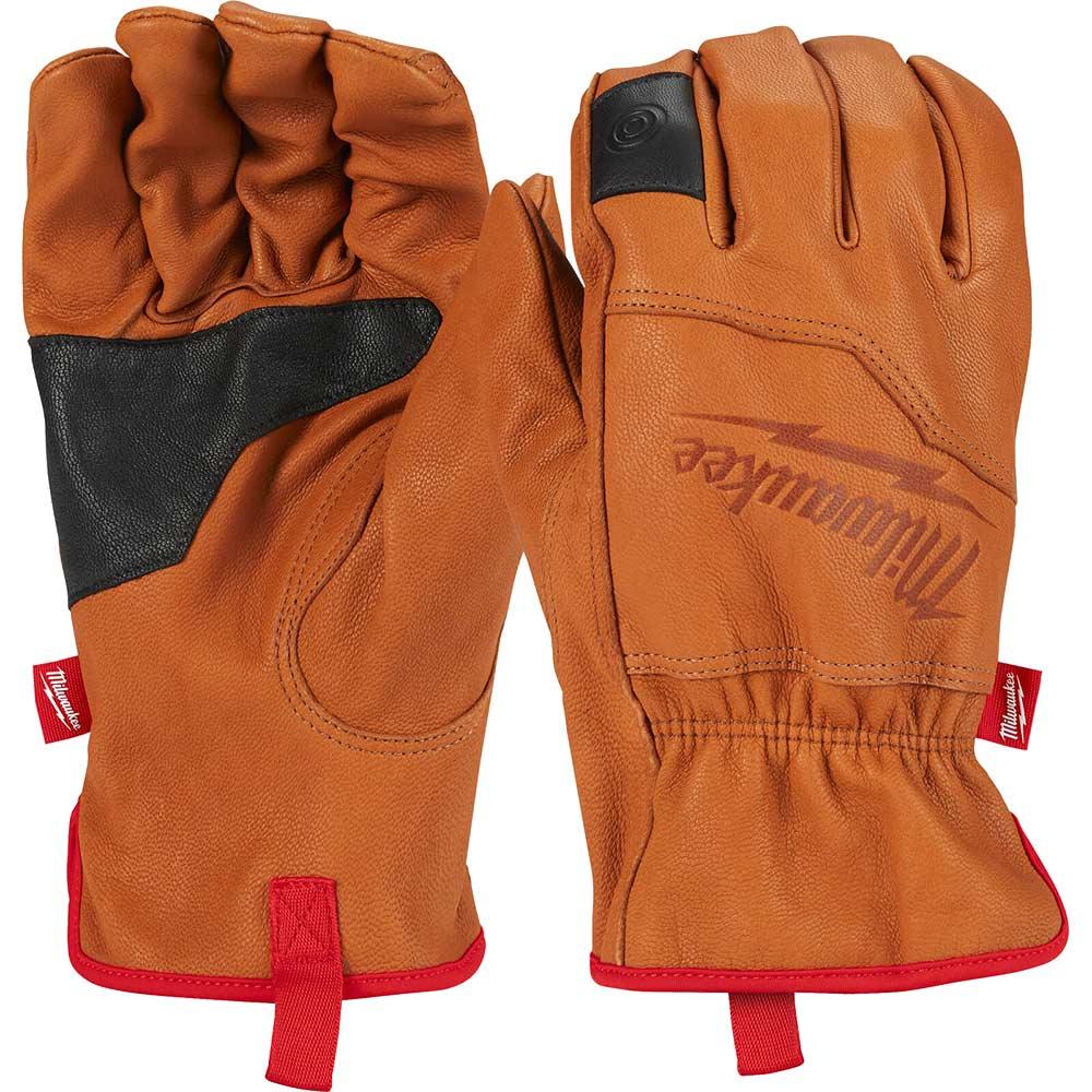 Milwaukee Leather Gloves Brown XL