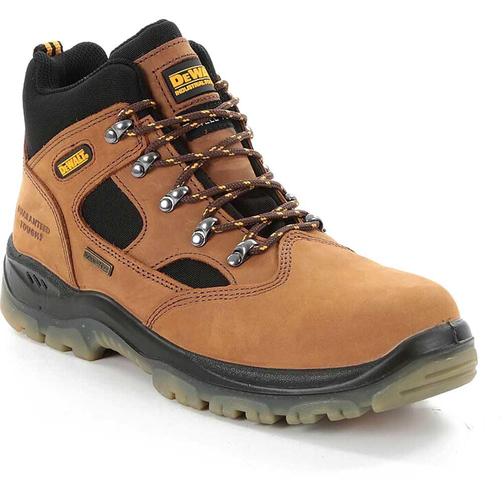 DeWalt Challenger 3 Sympatex Waterproof Safety Hiker Boots Brown Size 6