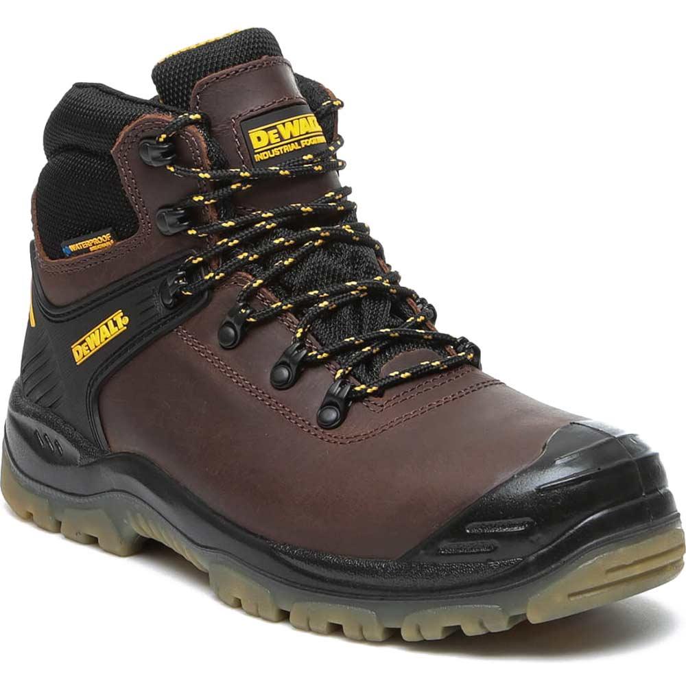 DeWalt Newark Waterproof Safety Hiker Boots Brown Size 9