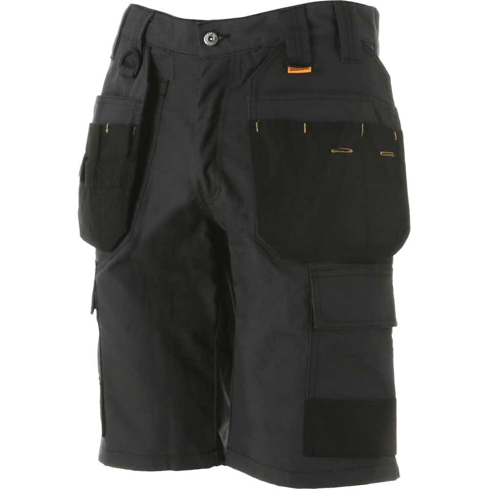 DeWalt Cheverley Ripstop Multi Pocket Work Shorts Grey 32"