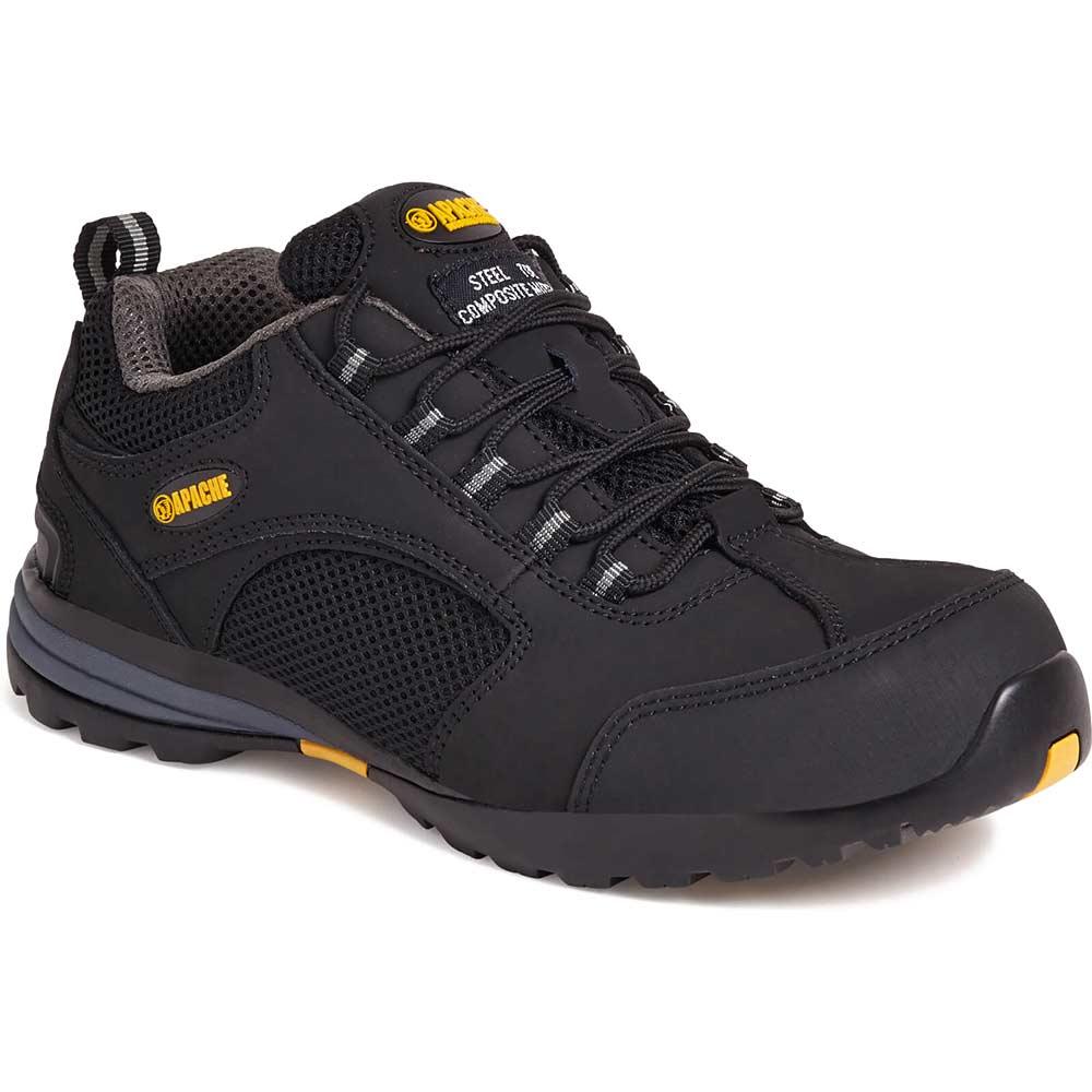 Apache AP318SM Safety Trainers Black Size 11