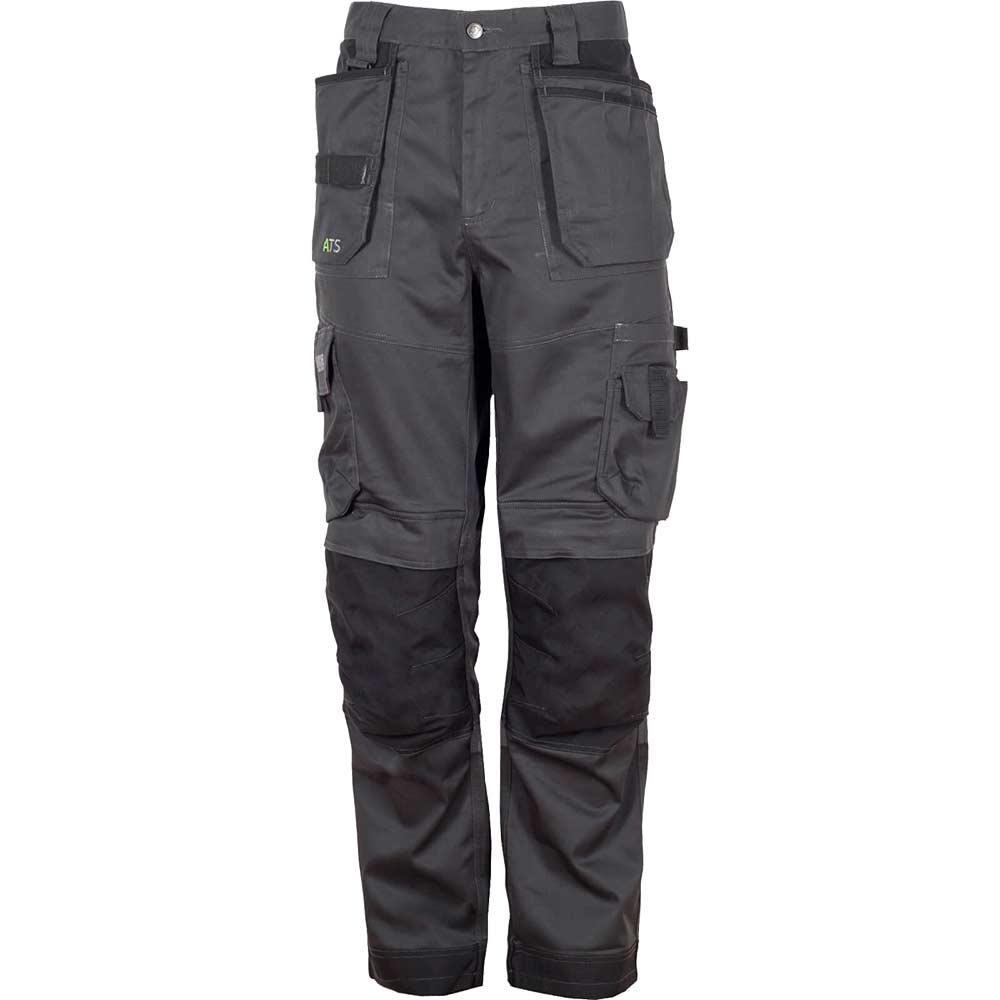 Apache Mens ATS 3D Stretch Holster Work Trousers Grey 40" 29"
