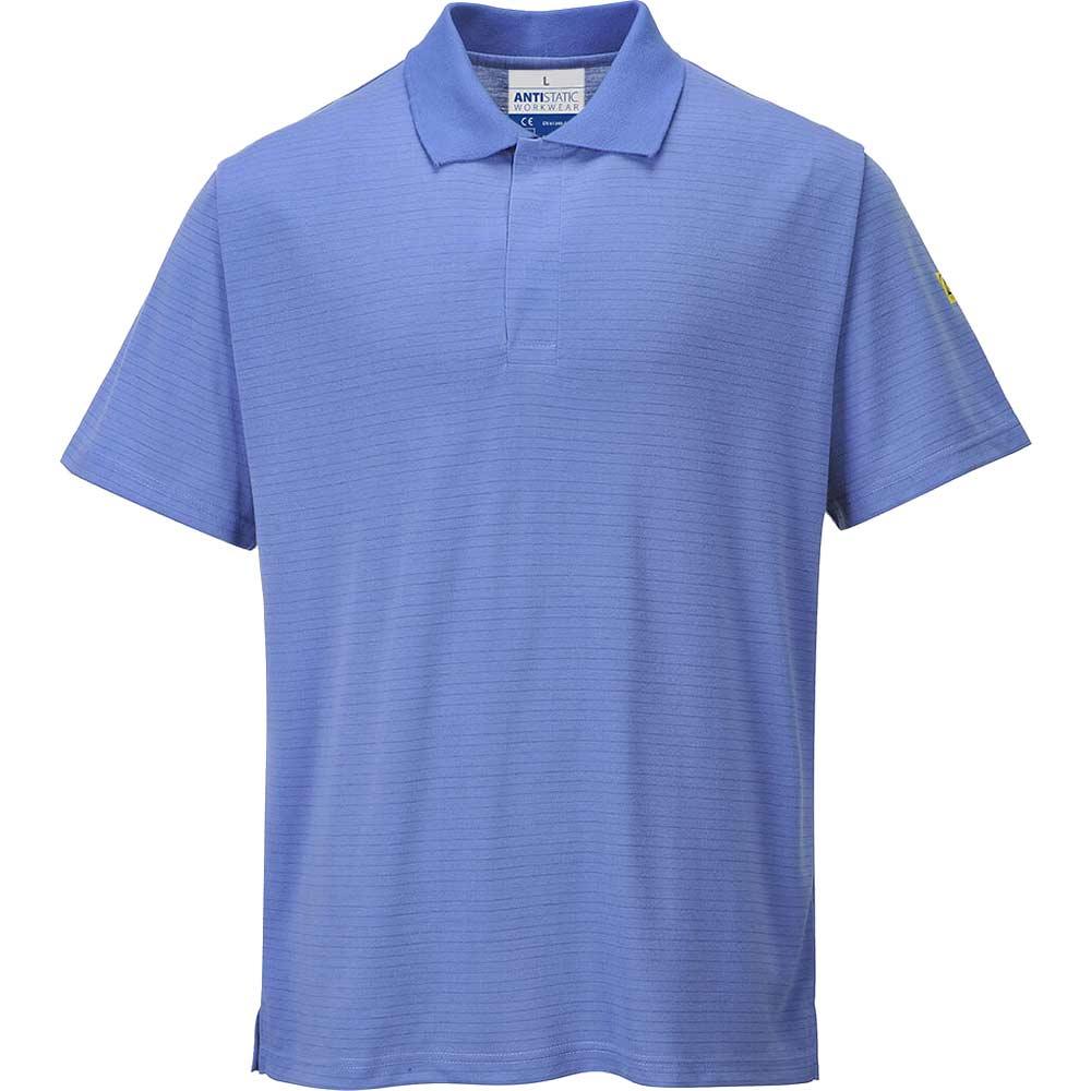 Portwest Mens Anti Static ESD Polo Shirt Hamilton XS