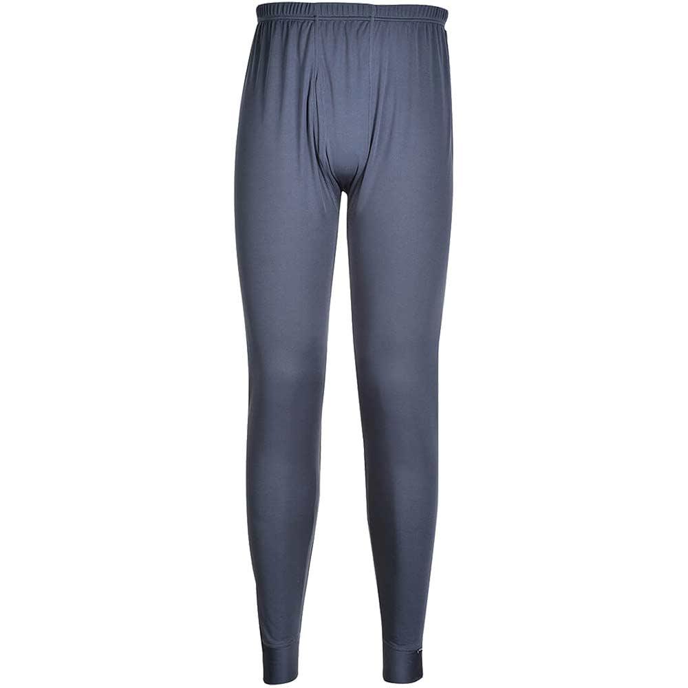 Portwest Mens Thermal Baselayer Leggings Charcoal 3XL