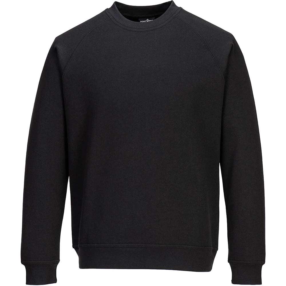 Portwest Womens Sweatshirt Black XL