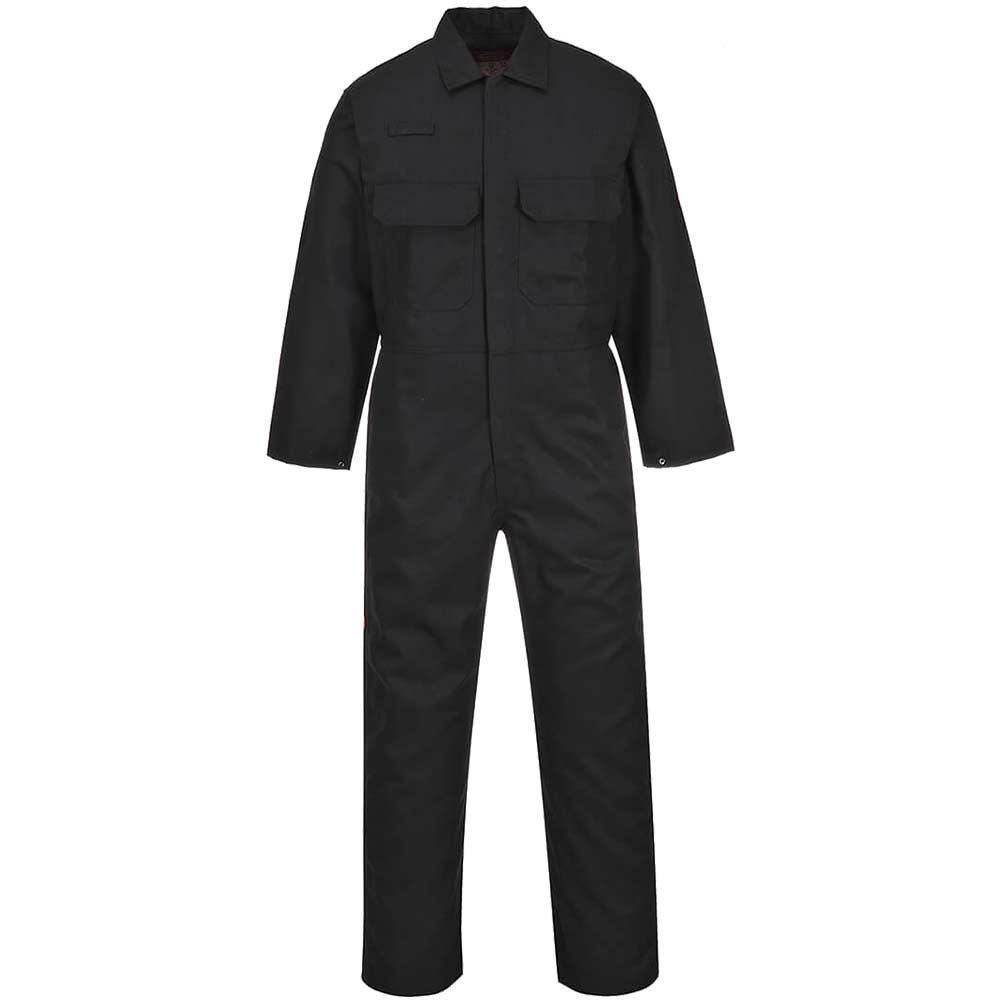 BizWeld Mens Flame Resistant Overall Black M 32"
