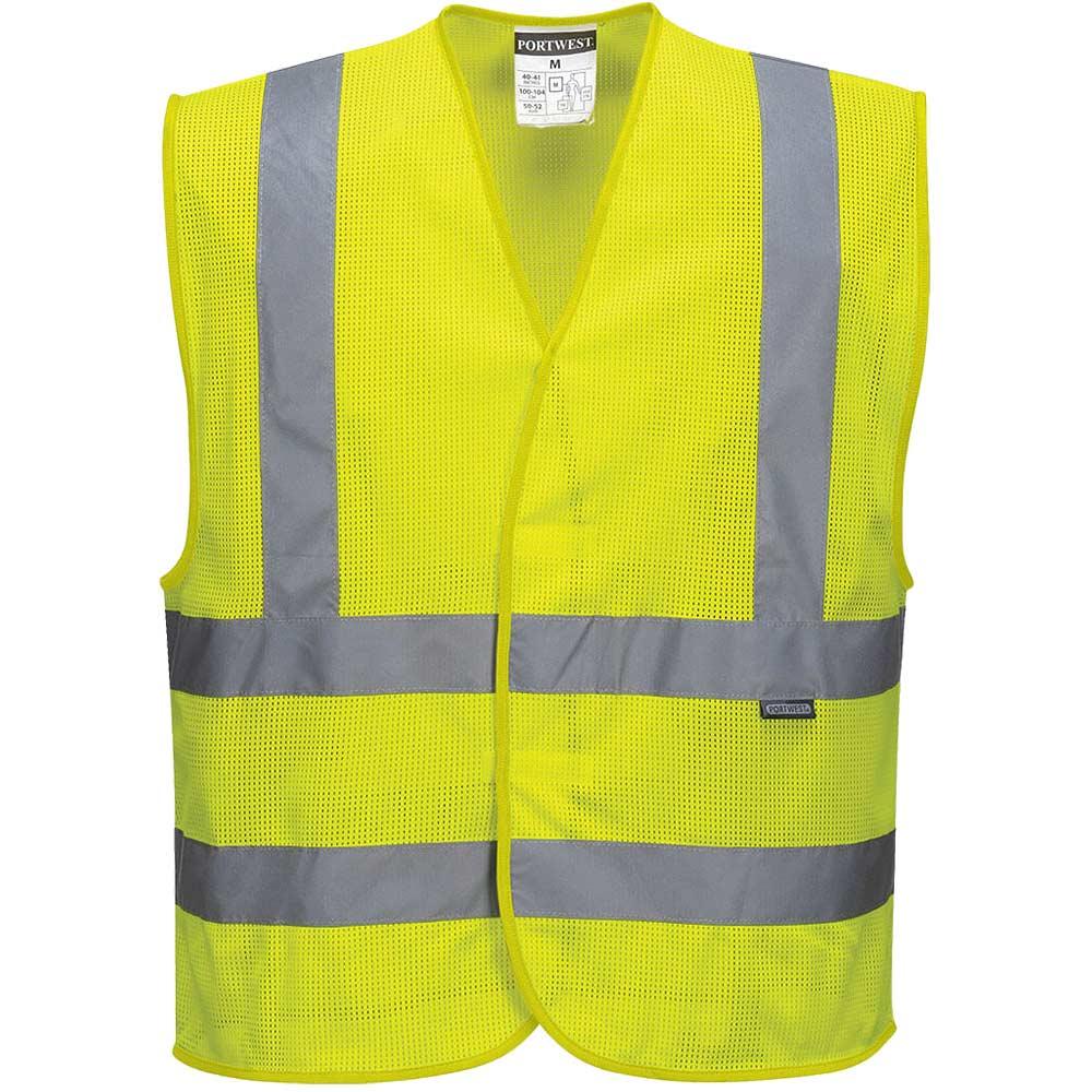Portwest Hi Vis MeshAir Band and Brace Vest Yellow 4XL / 5XL