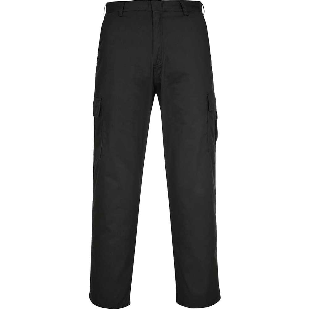 Portwest C701 Combat Trousers Black 42" 31"